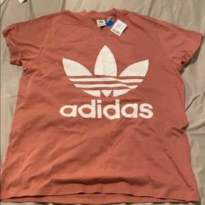 Adidas Pink Big Trefoil Tee